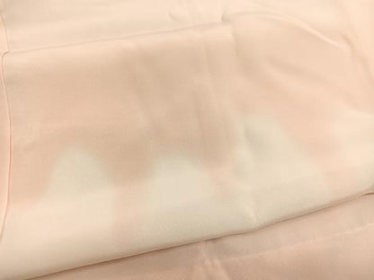 平和屋着物■長襦袢　無双仕立て　壺垂れ文様　暈し染め　正絹　逸品　BAAX2755hv