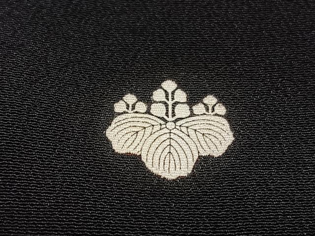 平和屋着物■豪華黒留袖　駒刺繍　風景花文　金彩　正絹　逸品　BAAX2761hv