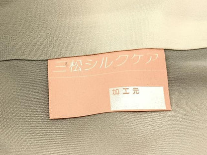 平和屋着物■訪問着　竜田川松花文　暈し染め　金彩　正絹　逸品　BAAX2768hv