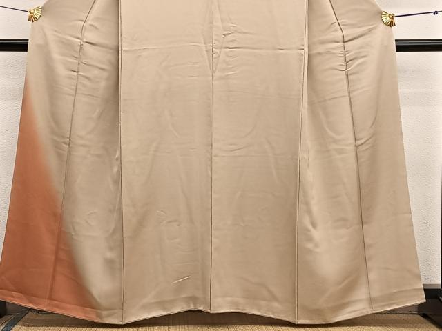 平和屋着物■訪問着　霞文　暈し染め　正絹　逸品　BAAX2775hv