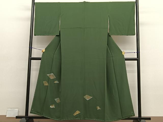平和屋着物■訪問着　玩具文　金銀彩　正絹　逸品　未使用　BAAX2783hv