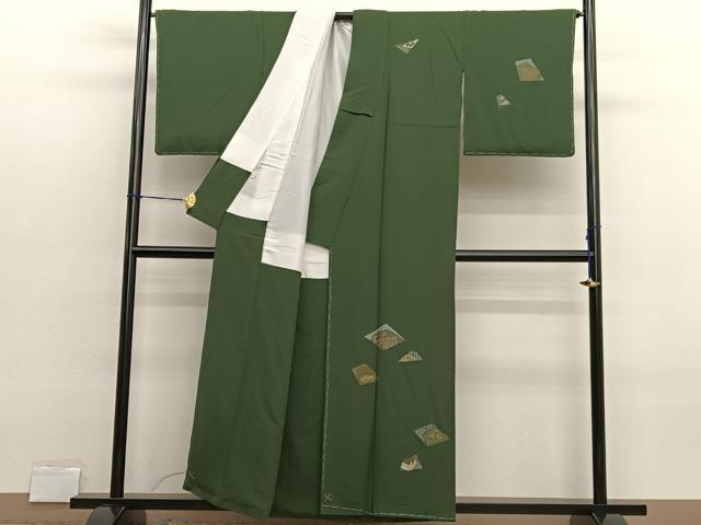 平和屋着物■訪問着　玩具文　金銀彩　正絹　逸品　未使用　BAAX2783hv