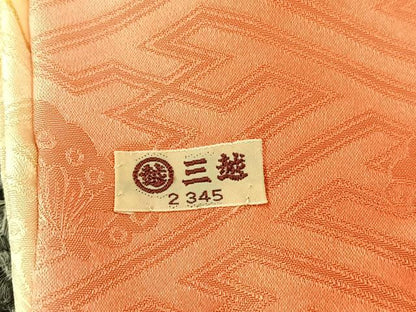 平和屋着物■豪華振袖　駒刺繍　檜垣花文　金彩　三越扱い　正絹　逸品　BAAX2796hv