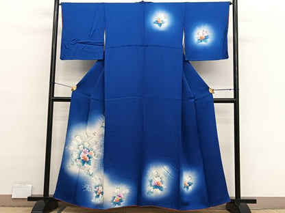平和屋着物■訪問着　花籠文　暈し染め　正絹　逸品　BAAX2800hv