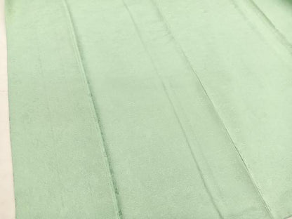 平和屋着物■上質な色無地　草花地紋　夏虫色　さが美扱い　正絹　逸品　BAAX2816hv