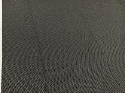 平和屋着物●男性　紬　アンサンブル　亀甲文様　正絹　逸品　BAAX2827hv