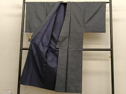 平和屋着物■男性　本場大島紬　アンサンブル　80亀甲　総詰め　正絹　逸品　BAAX2845hv