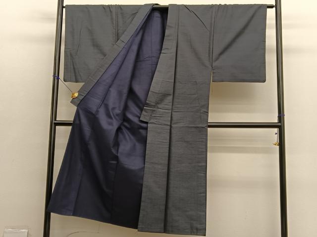 平和屋着物■男性　本場大島紬　アンサンブル　80亀甲　総詰め　正絹　逸品　BAAX2845hv