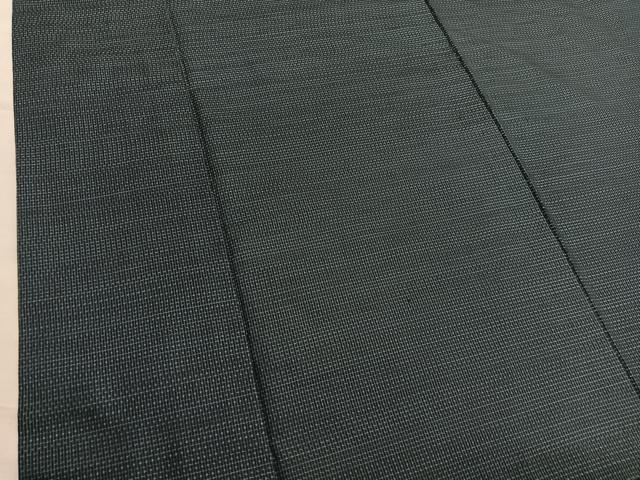 平和屋着物■男性　本場大島紬　アンサンブル　格子　正絹　逸品　BAAX2851hv