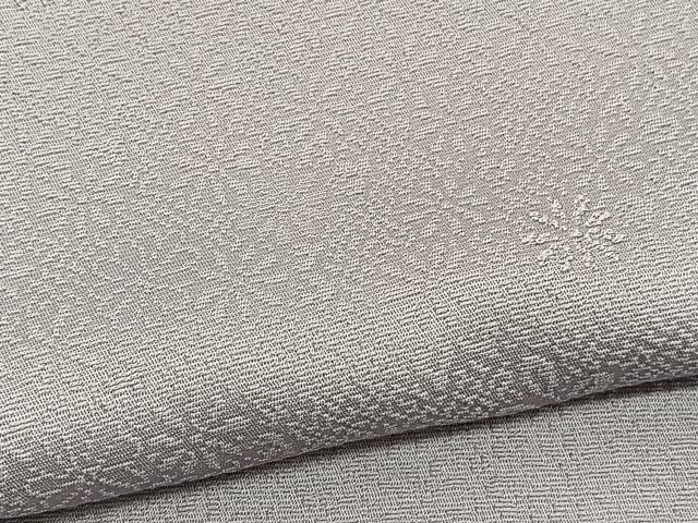 平和屋着物●上質な色無地　草花地紋　薄葡萄色　ロング丈　正絹　逸品　BAAX2853hv