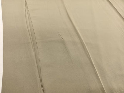 平和屋着物●上質な色無地　作家物　幻の染　岩石染　榛色　正絹　逸品　未使用　BAAX2858hv