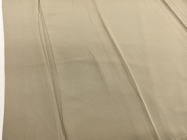 平和屋着物●上質な色無地　作家物　幻の染　岩石染　榛色　正絹　逸品　未使用　BAAX2858hv