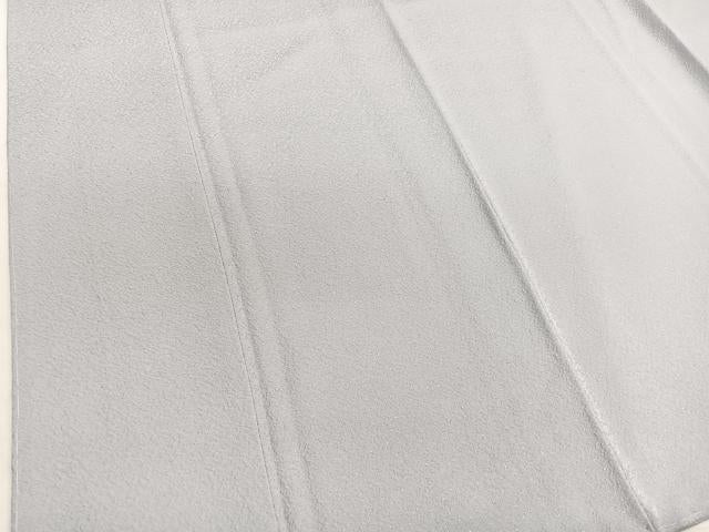 平和屋着物●上質な色無地　万雄彩　黄金染　藤色　反端付き　正絹　逸品　未使用　BAAX2862hv