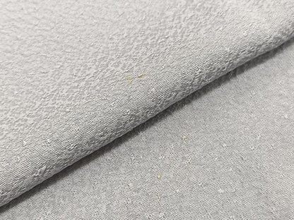 平和屋着物●上質な色無地　万雄彩　黄金染　藤色　反端付き　正絹　逸品　未使用　BAAX2862hv