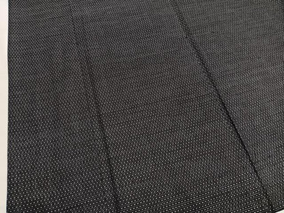 平和屋着物■男性　本場大島紬　アンサンブル　格子　正絹　逸品　BAAX2863hv