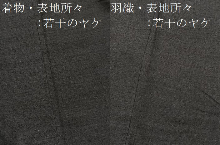 平和屋着物○男性 紬 アンサンブル 霞文 正絹 逸品 DABC3037az