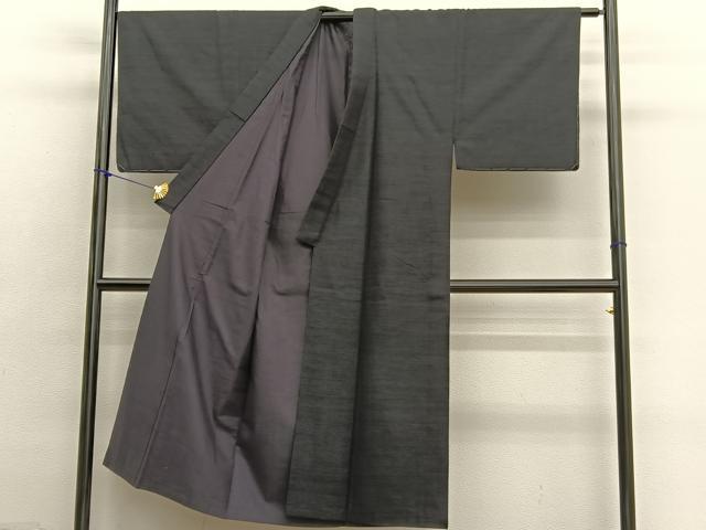 平和屋着物○男性 紬 アンサンブル 霞文 正絹 逸品 DABC3037az