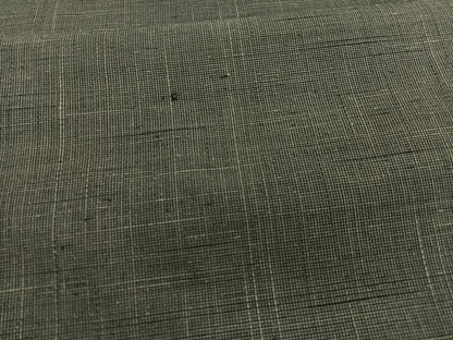 平和屋着物●男性　紬　アンサンブル　絣文様　正絹　逸品　BAAX2871hv