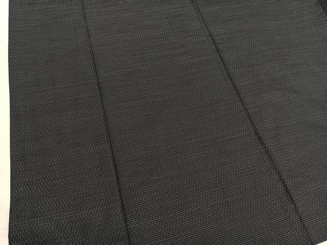 平和屋着物■男性　本場大島紬　アンサンブル　格子　正絹　逸品　BAAX2875hv