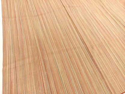 平和屋着物■上質な紬　縞　正絹　逸品　BAAX2880hv