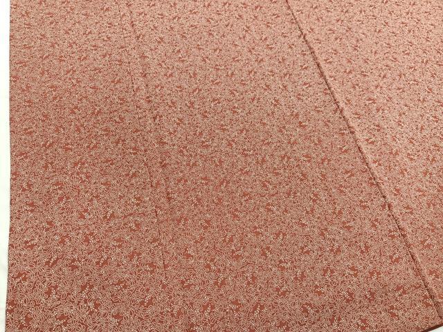 平和屋着物■江戸小紋　萩文　正絹　逸品　BAAX2882hv