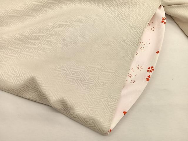 平和屋着物■訪問着　絞り　刺繍　重山文箱花文　銀彩　正絹　逸品　BAAX2890hv