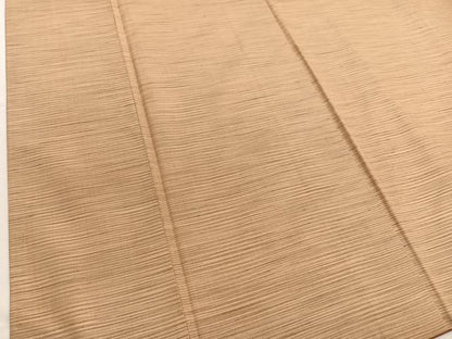 平和屋着物■上質な紬　横段文　正絹　逸品　BAAX2893hv