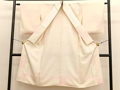 平和屋着物■長襦袢　袷　瑞雲　暈し染め　正絹　逸品　BAAX2899hv
