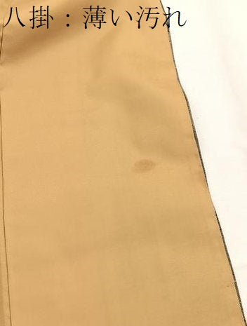 平和屋着物■上質な紬　幾何学文様　正絹　逸品　BAAX2900hv