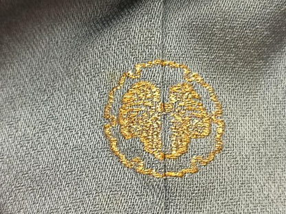 平和屋着物■訪問着　駒刺繍　御所解文　暈し染め　金彩　正絹　逸品　BAAX2907hv