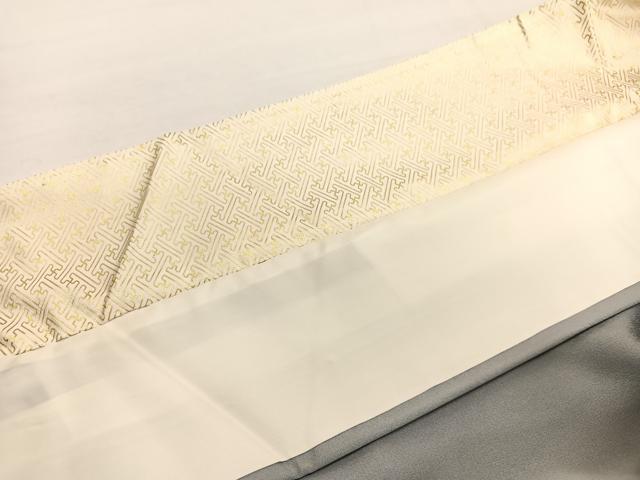 平和屋着物■訪問着　駒刺繍　御所解文　暈し染め　金彩　正絹　逸品　BAAX2907hv