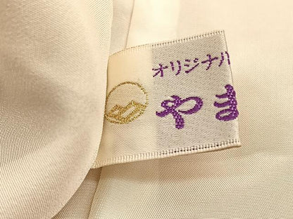 平和屋着物■訪問着　刺繍　扇面花文　金彩　やまと誂製　正絹　逸品　BAAX2914hv