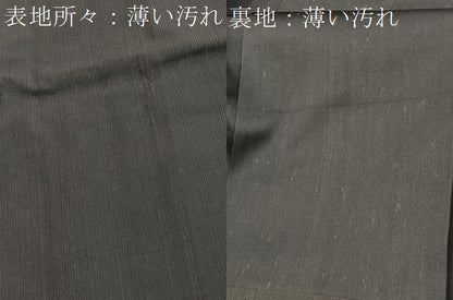 平和屋着物●男性　行灯袴　縞　正絹　逸品　BAAX2918hv