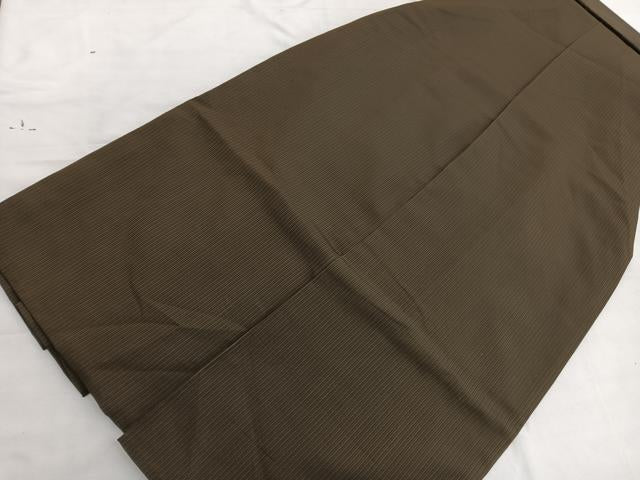 平和屋着物●男性　行灯袴　縞　正絹　逸品　BAAX2921hv