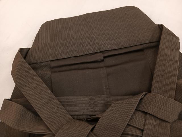 平和屋着物●男性　行灯袴　縞　正絹　逸品　BAAX2922hv