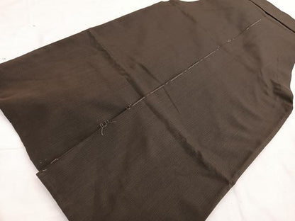 平和屋着物●男性　行灯袴　縞　正絹　逸品　BAAX2922hv