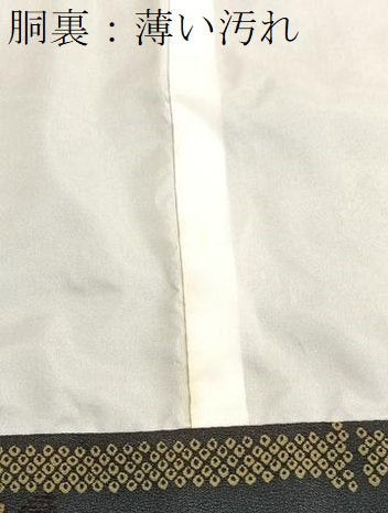 平和屋着物■上質な小紋　二部式　花間道　正絹　逸品　BAAX2925hv