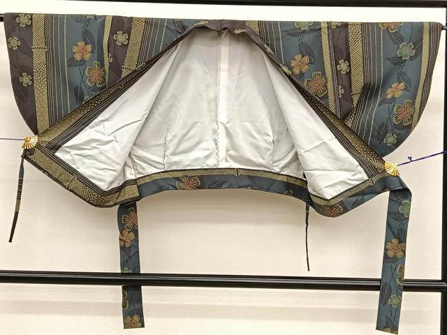平和屋着物■上質な小紋　二部式　花間道　正絹　逸品　BAAX2925hv