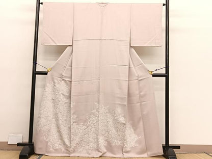 平和屋着物■豪華色留袖　刺繍　菊尽くし　正絹　逸品　BAAX2934hv