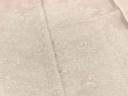 平和屋着物■豪華色留袖　刺繍　菊尽くし　正絹　逸品　BAAX2934hv