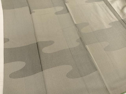 平和屋着物■上質な小紋　エ霞文　正絹　逸品　BAAX2946hv