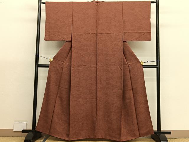 平和屋着物■江戸小紋　風景文　正絹　逸品　BAAX2947hv