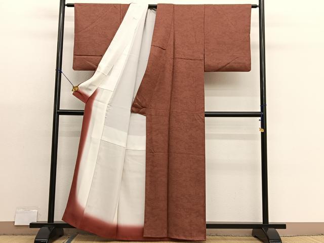 平和屋着物■江戸小紋　風景文　正絹　逸品　BAAX2947hv