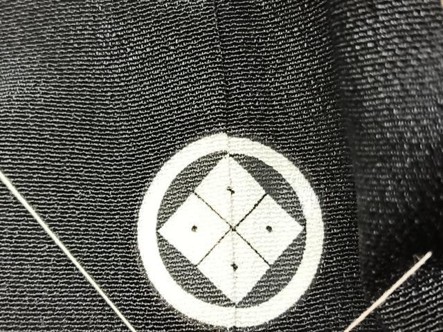 平和屋着物■豪華黒留袖　刺繍　尾長鳥花文　金彩　正絹　逸品　未使用　BAAX2950hv
