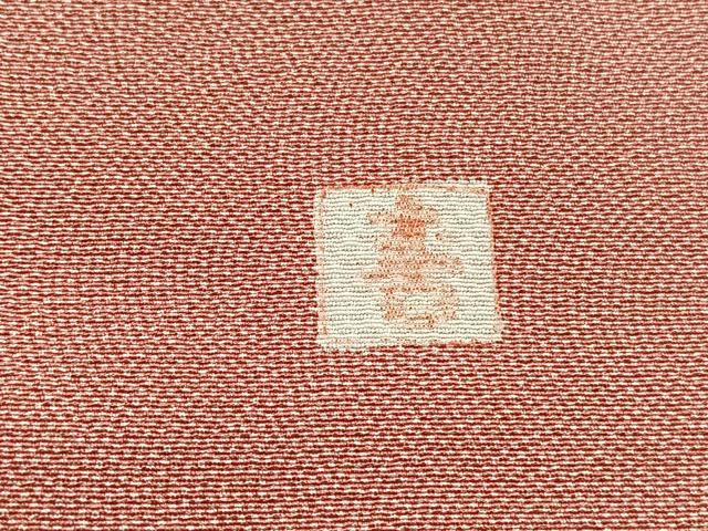 平和屋着物■訪問着　江戸小紋　作家物　立波飛鶴文　正絹　逸品　未使用　BAAX2962hv