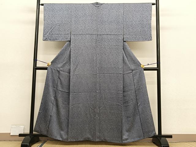 平和屋着物■江戸小紋　鮫小紋柄　正絹　逸品　BAAX2971hv