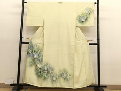 平和屋着物■訪問着　樹林文　暈し染め　金彩　正絹　逸品　BAAX2972hv
