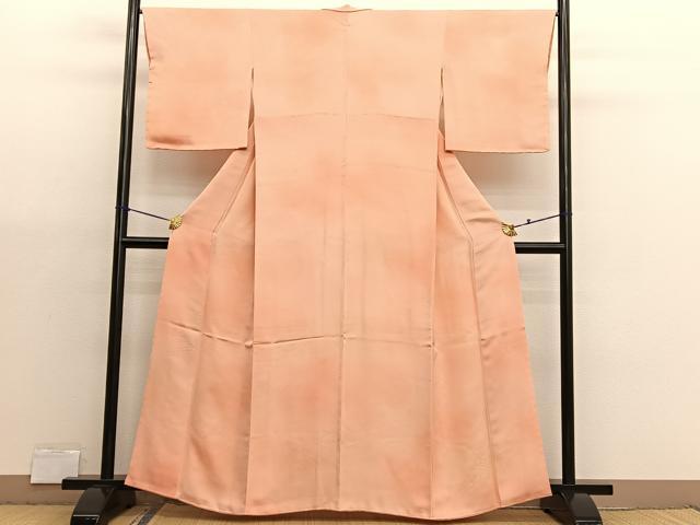 平和屋着物■上質な小紋　立波地紋　暈し染め　正絹　逸品　BAAX2977hv