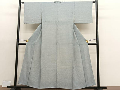 平和屋着物■上質な小紋　重山文　暈し染め　正絹　逸品　BAAX2986hv