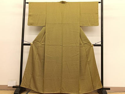 平和屋着物■江戸小紋　捻梅　正絹　逸品　未使用　BAAX2988hv